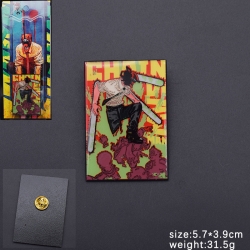 anime cartoon metal brooch