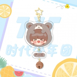 TNT  Colorful Bell Pendant Key...