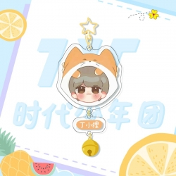 TNT  Colorful Bell Pendant Key...