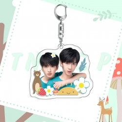 TNT acrylic pendant bag charm ...