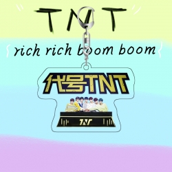 TNT acrylic pendant bag charm ...