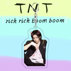 TNT acrylic pendant bag charm ...