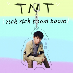 TNT acrylic pendant bag charm ...
