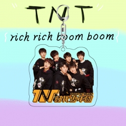 TNT acrylic pendant bag charm ...