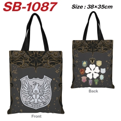 Black Clover Anime Canvas Tote...