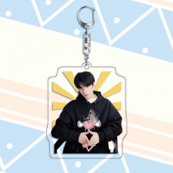 TNT star acrylic pendant bag c...