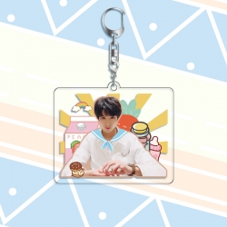 TNT star acrylic pendant bag c...