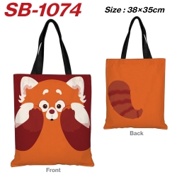Turning Red  Anime Canvas Tote...