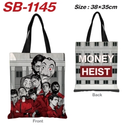 Money Heist Anime Canvas Tote ...