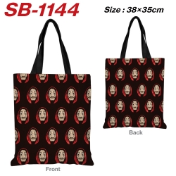 Money Heist Anime Canvas Tote ...