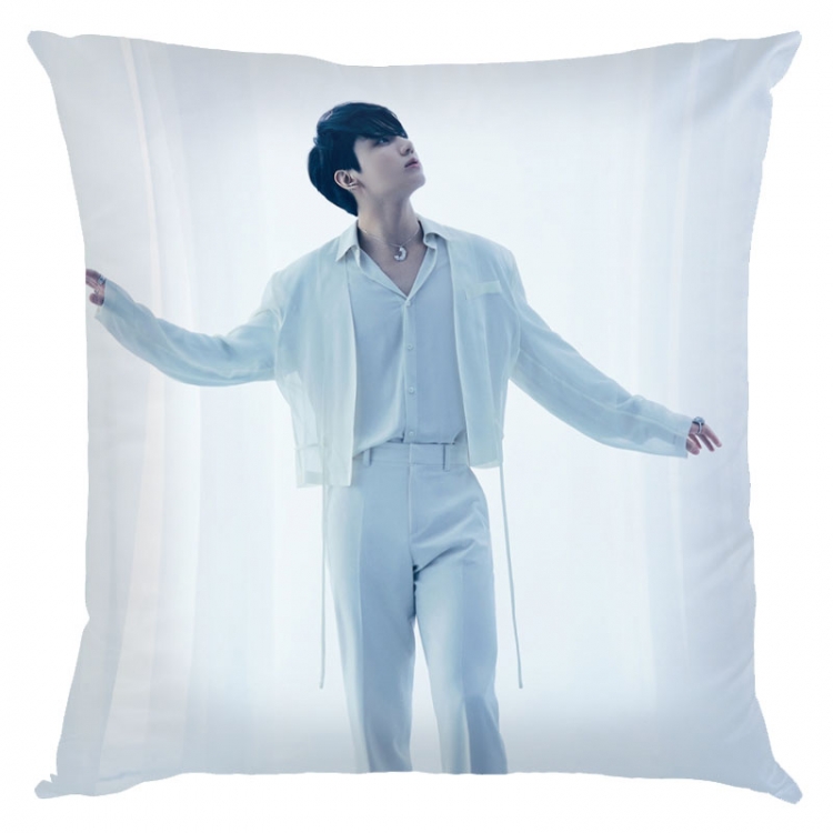 BTS Anime square full-color pillow cushion 45X45CM NO FILLING  BS-1424