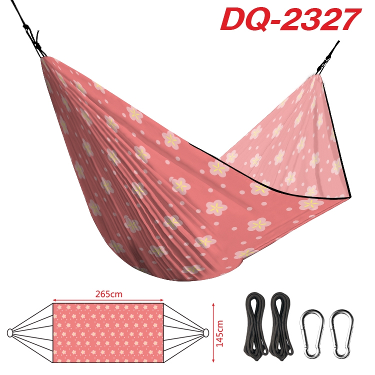 Demon Slayer Kimets Outdoor full color watermark printing hammock 265x145cm DQ-2327