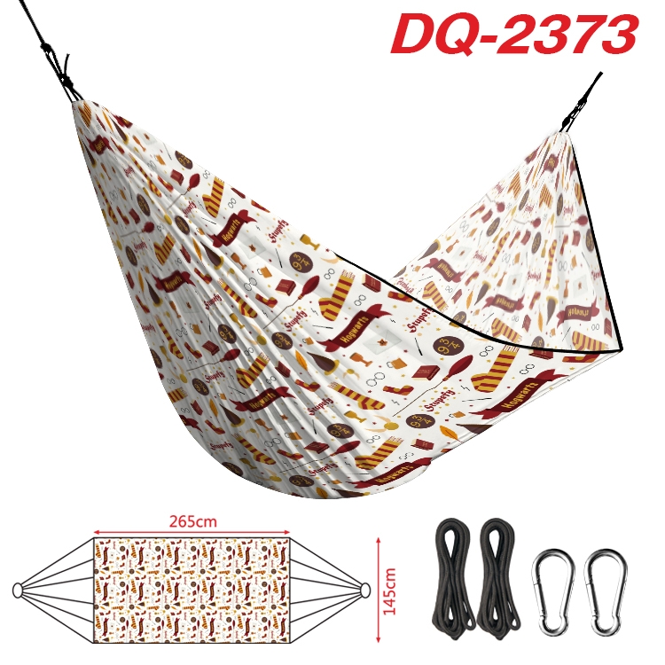 Harry Potter Outdoor full color watermark printing hammock 265x145cm DQ-2373
