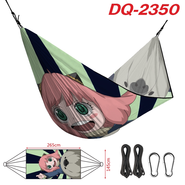 SPY×FAMILY Outdoor full color watermark printing hammock 265x145cm DQ-2350