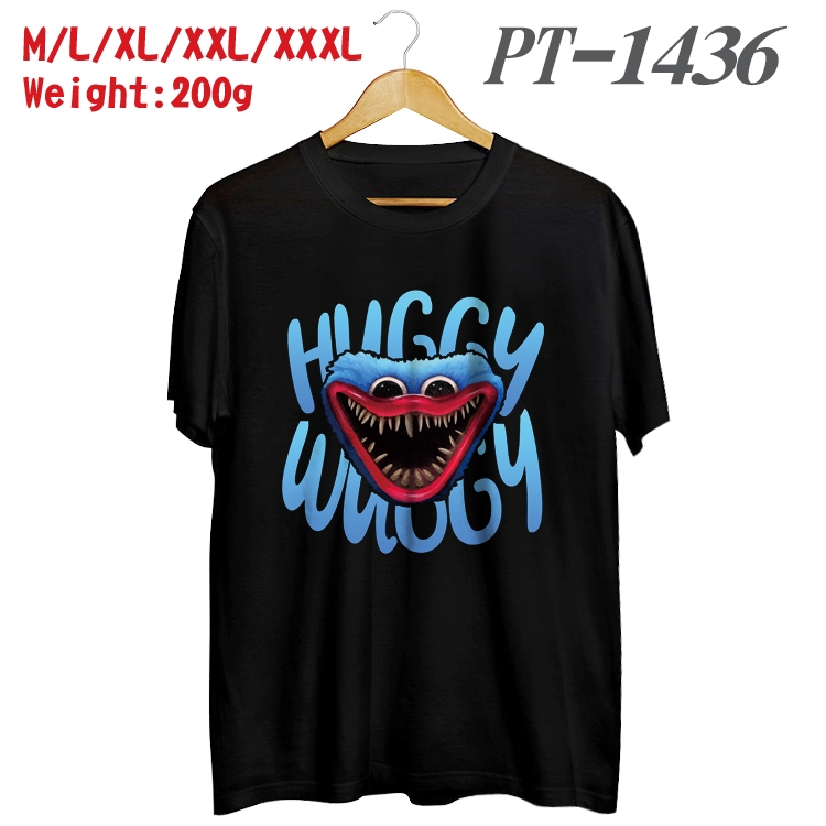 poppy playtime Anime Cotton Color Book Print Short Sleeve T-Shirt from M to 3XL PT1436