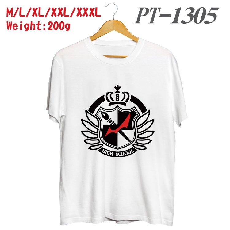 Dangan-Ronpa Anime Cotton Color Book Print Short Sleeve T-Shirt from M to 3XL PT1305