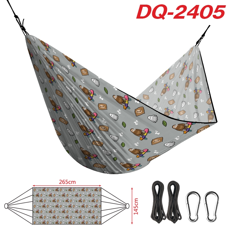 toca life world Outdoor full color watermark printing hammock 265x145cm DQ-2405