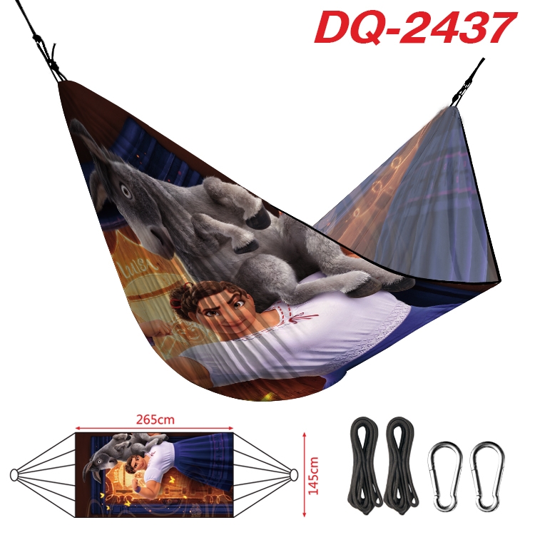full house of magic Outdoor full color watermark printing hammock 265x145cm DQ-2437