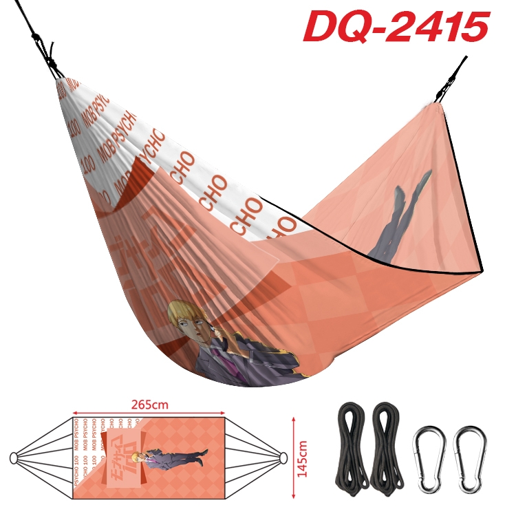 Mob Psycho 100 Outdoor full color watermark printing hammock 265x145cm  DQ-2415