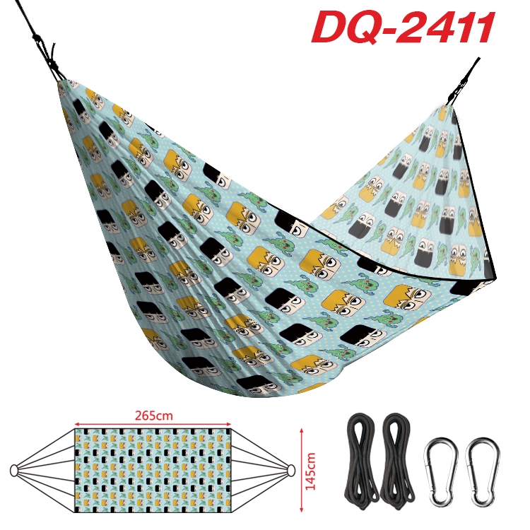 Mob Psycho 100 Outdoor full color watermark printing hammock 265x145cm DQ-2411