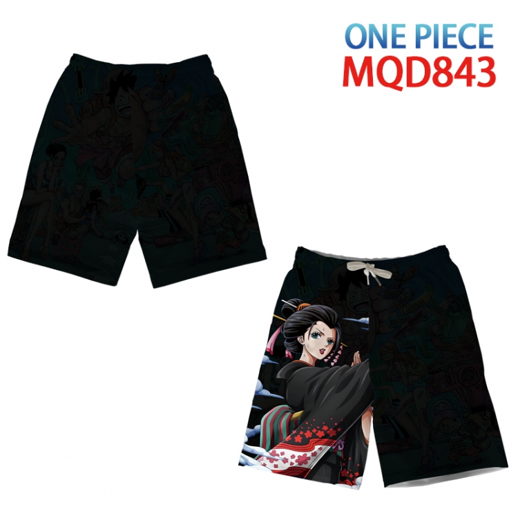 Stranger Things Anime Print Summer Swimwear Beach Pants  from M to 3XL