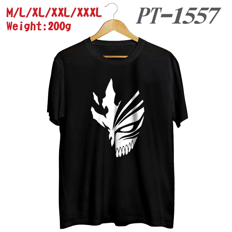 Bleach Anime Cotton Color Book Print Short Sleeve T-Shirt from M to 3XL PT1557