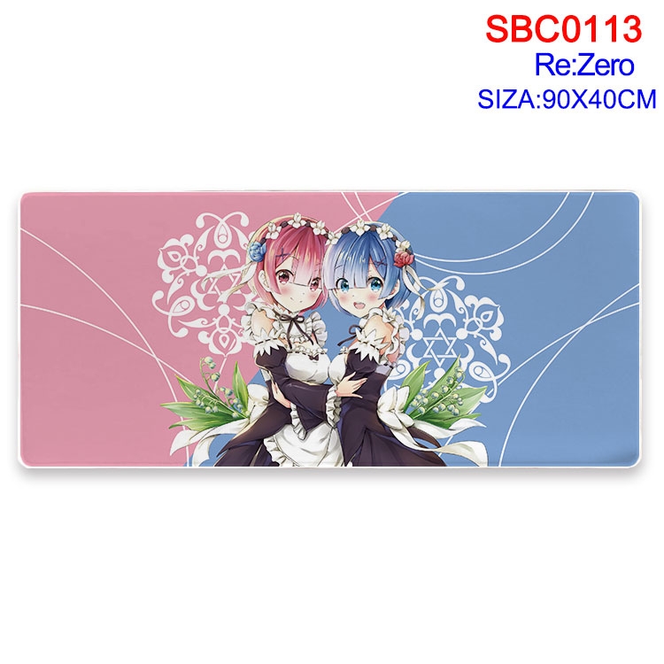 Re:Zero kara Hajimeru Isekai Seikatsu Anime peripheral edge lock mouse pad 40X90X0.3CM SBC-113