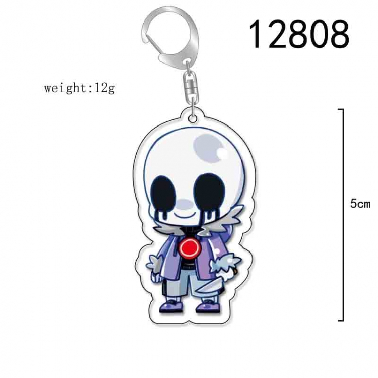 Undertale Anime Acrylic Keychain Charm price for 5 pcs 12808