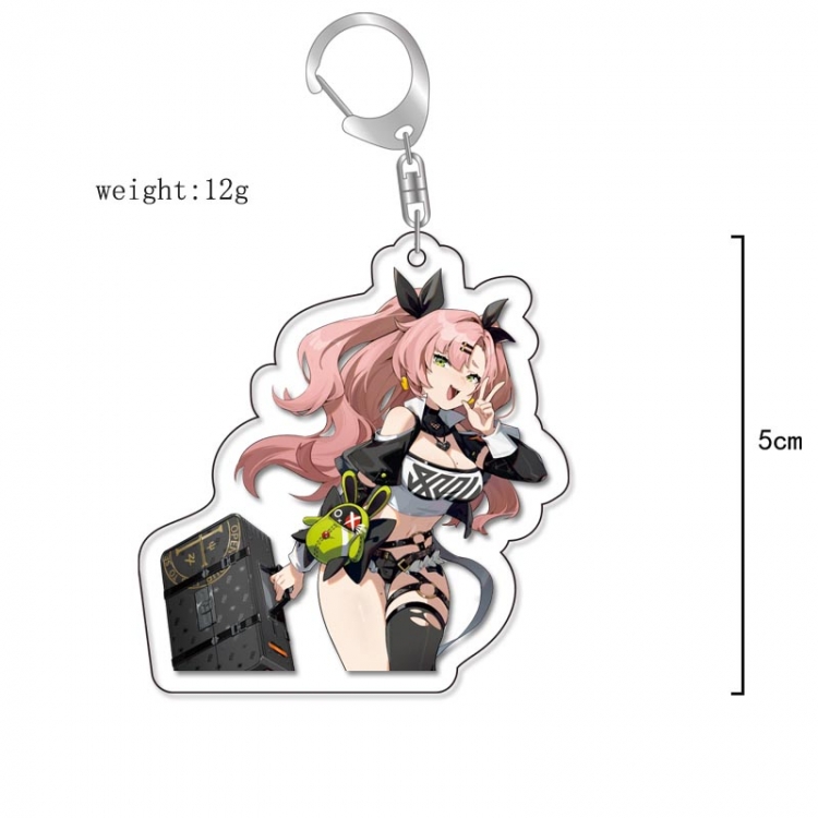 Zenless Zone Zero game peripheral Acrylic Keychain Charm price for 5 pcs 12895