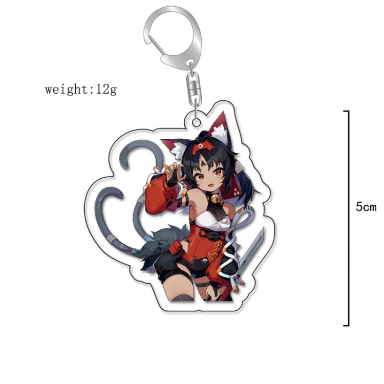 Zenless Zone Zero game peripheral Acrylic Keychain Charm price for 5 pcs 12897