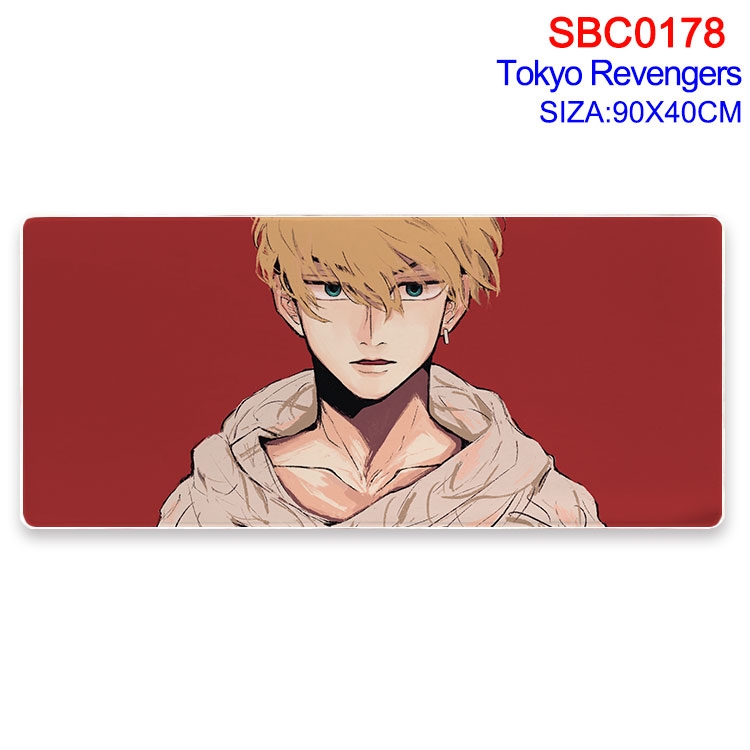 Tokyo Revengers Anime peripheral edge lock mouse pad 40X90CM  SBC-178