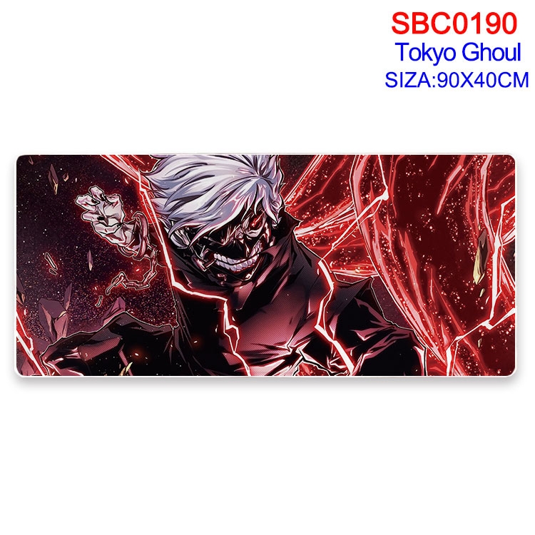 Tokyo Ghoul Anime peripheral edge lock mouse pad 40X90CM  SBC-190