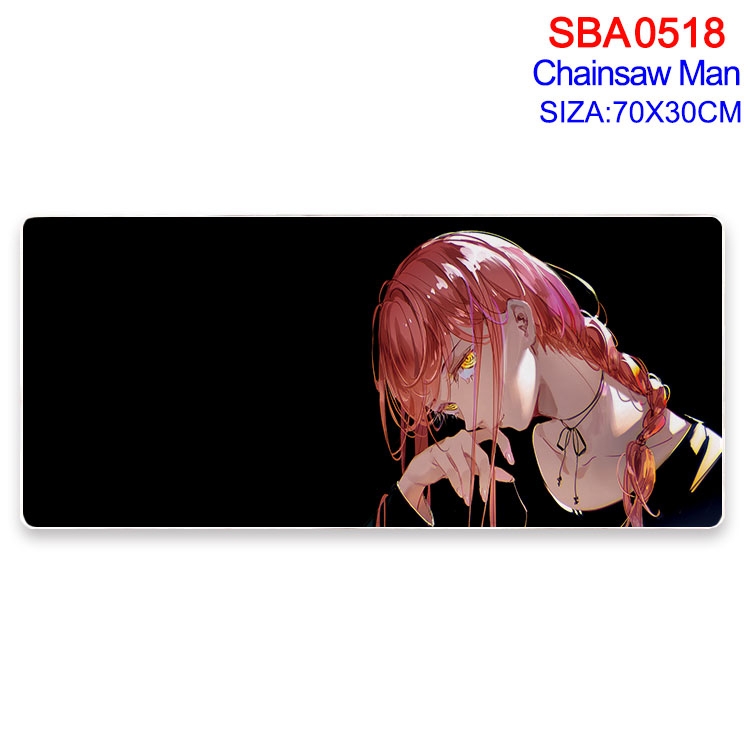 chainsaw man Anime peripheral edge lock mouse pad 70X30cm SBA-518