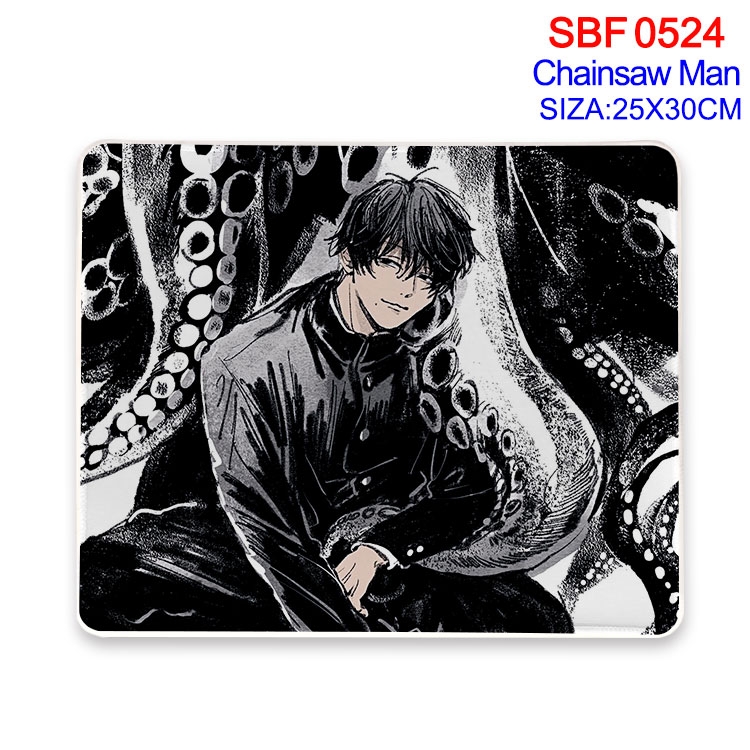 chainsaw man Anime peripheral edge lock mouse pad 25X30cm SBF-524