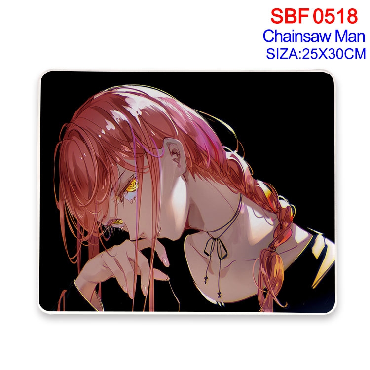 chainsaw man Anime peripheral edge lock mouse pad 25X30cm  SBF-518