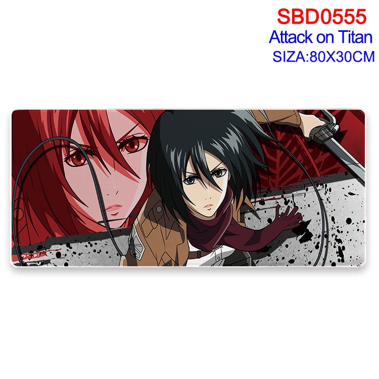 Shingeki no Kyojin Anime peripheral edge lock mouse pad 80X30cm SBD-555