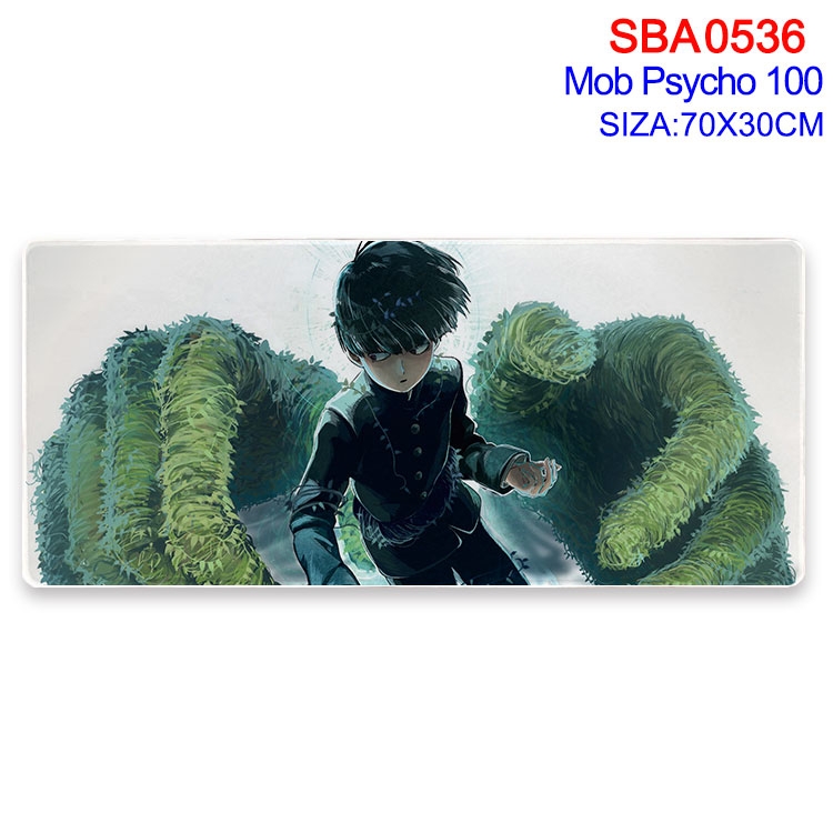 Mob Psycho 100 Anime peripheral edge lock mouse pad 70X30cm SBA-536