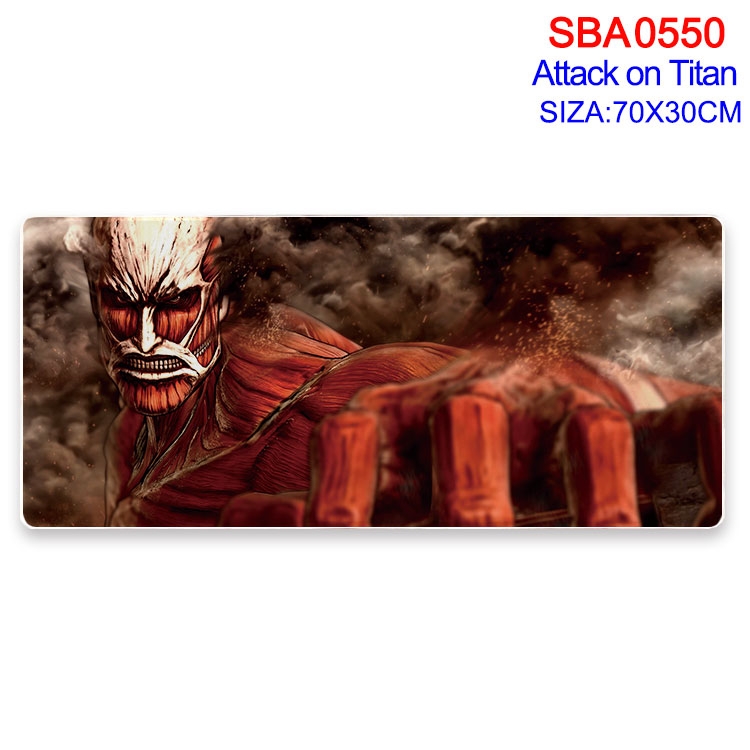 Shingeki no Kyojin Anime peripheral edge lock mouse pad 70X30cm  SBA-550