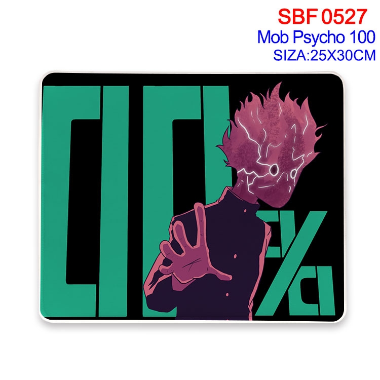Mob Psycho 100 Anime peripheral edge lock mouse pad 25X30cm SBF-527