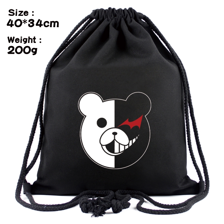 Dangan-Ronpa Anime Coloring Book Drawstring Backpack 40X34cm 200g