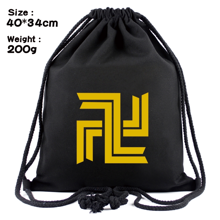 Tokyo Revengers Anime Coloring Book Drawstring Backpack 40X34cm 200g
