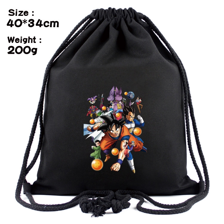 DRAGON BALL Anime Coloring Book Drawstring Backpack 40X34cm 200g