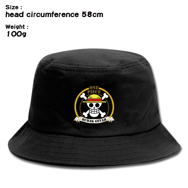 One Piece  Anime canvas fisherman hat sun hat 58cm