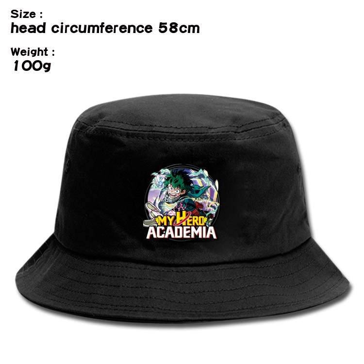 My Hero Academia  Anime canvas fisherman hat sun hat 58cm