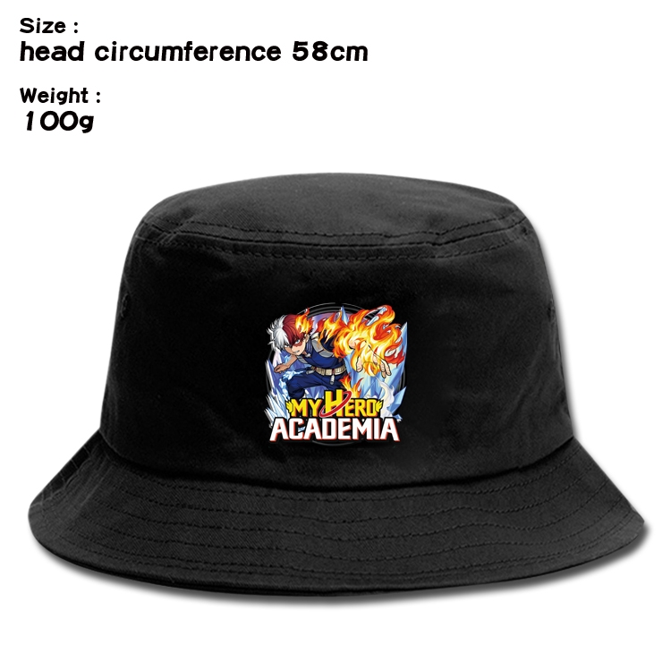 My Hero Academia  Anime canvas fisherman hat sun hat 58cm