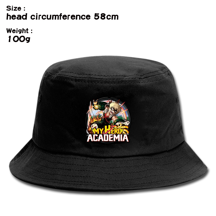 My Hero Academia  Anime canvas fisherman hat sun hat 58cm