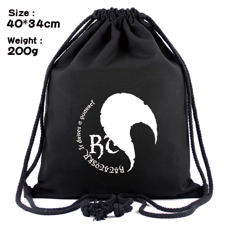 Date-A-Live Anime Coloring Book Drawstring Backpack 40X34cm 200g