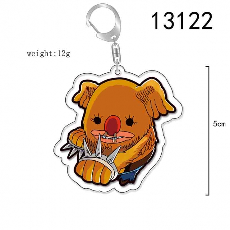One Piece Anime Acrylic Keychain Charm price for 5 pcs 13122