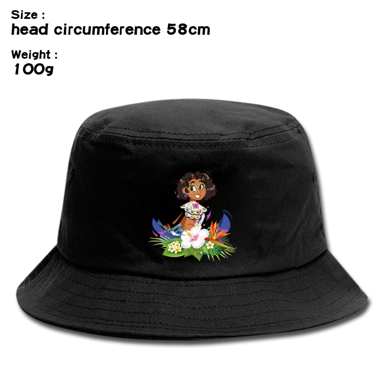 full house of magic Anime canvas fisherman hat sun hat 58cm