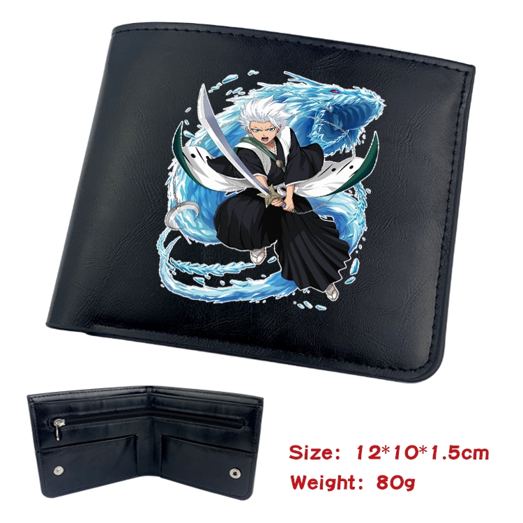 Bleach Anime inner buckle magnetic buckle two fold wallet 22.5X13.5CM